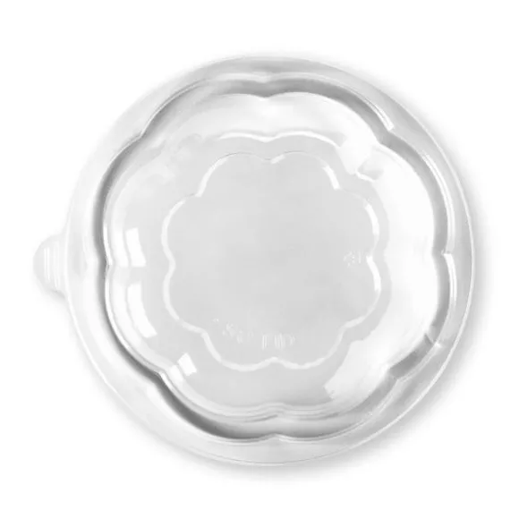 840 & 1,080ml / 24 & 32oz Clear Salad BioBowl Lid