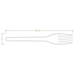15cm / 6" PLA Fork