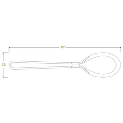 10cm / 4" PLA Tea Spoon
