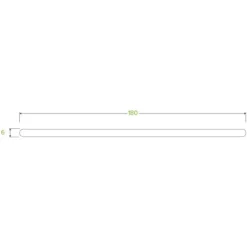 21cm Wood Chopsticks IW