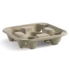 4-Cup Pulp BioCup Tray
