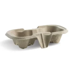 2-Cup Pulp BioCup Tray
