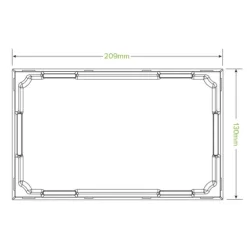 Large PLA Sushi Tray Lid