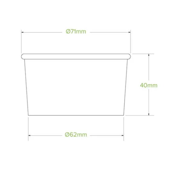90ml / 3oz Ice Cream BioCup