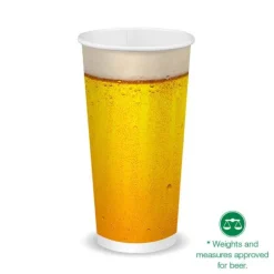 600ml / 20oz (90mm) Beer Cold Paper BioCup