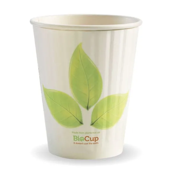 390ml / 12oz (90mm) Leaf Double Wall BioCup