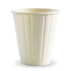 295ml / 8oz (90mm) White Double Wall BioCup