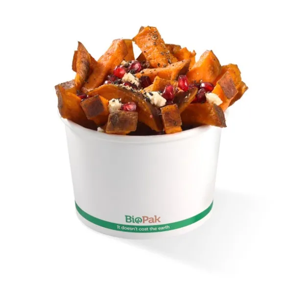 550ml / 16oz White BioBowl