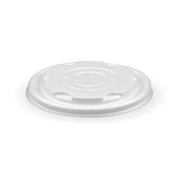 250ml / 8oz White PLA BioBowl Lid