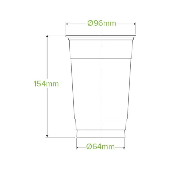 700ml Clear BioCup