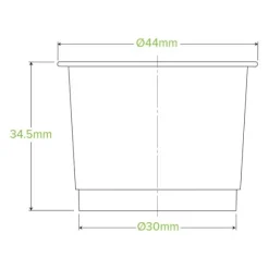 30ml Clear Sauce BioCup