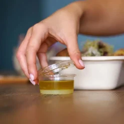 90ml Clear Sauce BioCup