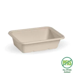 600ml Natural Plant Fibre Takeaway Base