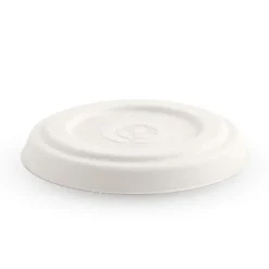 60ml White Plant Fibre Sauce BioCup Lid