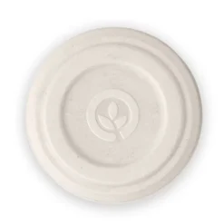 60ml White Plant Fibre Sauce BioCup Lid