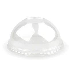 105mm Clear PET Dome Cold Paper BioCup Lid