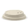 90mm Large Natural Reclosable Plant Fibre BioCup Lid
