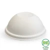 90mm Plant Fibre Dome Cold Paper BioCup Lid