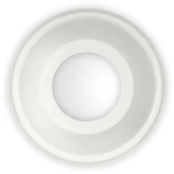 105mm Plant Fibre Wide Hole Dome Cold Paper BioCup Lid
