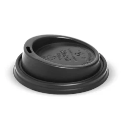 80mm Small Black PLA BioCup Lid
