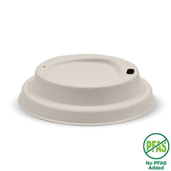 80mm Small Natural Plant Fibre BioCup Lid