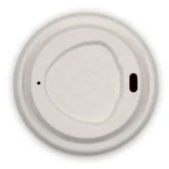 80mm Small Natural Plant Fibre BioCup Lid