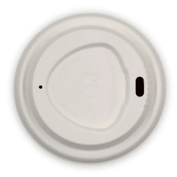 80mm Small Natural Plant Fibre BioCup Lid