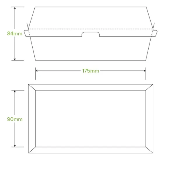 Regular Snack BioBoard Box