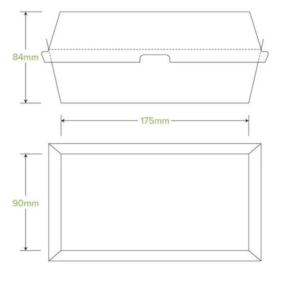 Regular Snack BioBoard White Box