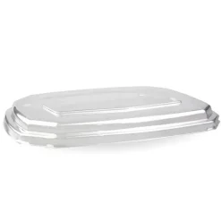 600 & 950ml Clear RPET Octa Takeaway Lid