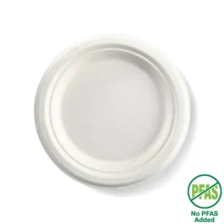 18cm / 7" Round Plant Fibre Plate