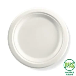 23cm / 9" Round Plant Fibre Plates