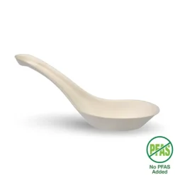 14cm Plant Fibre Chinese Soup Spoon