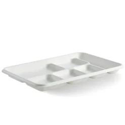 6-Compartment Plant Fibre Tray