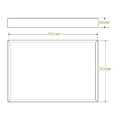 Extra Large BioBoard Catering Tray Base