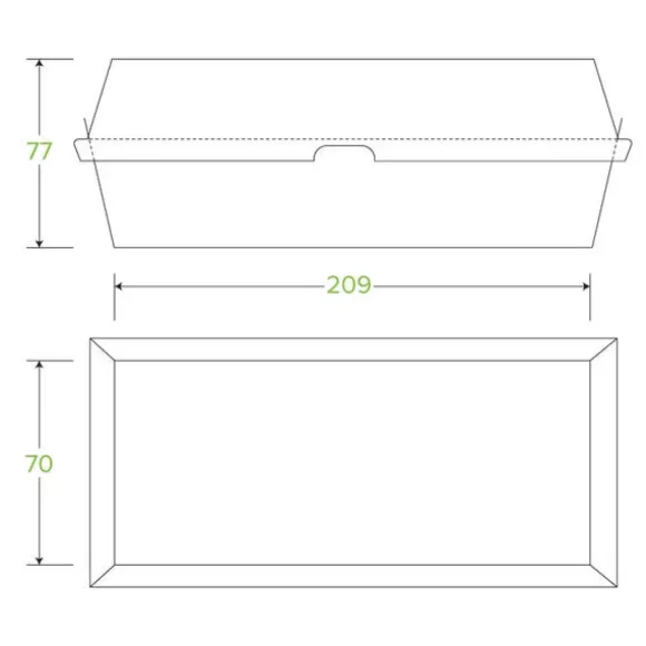 Hot Dog BioBoard Box