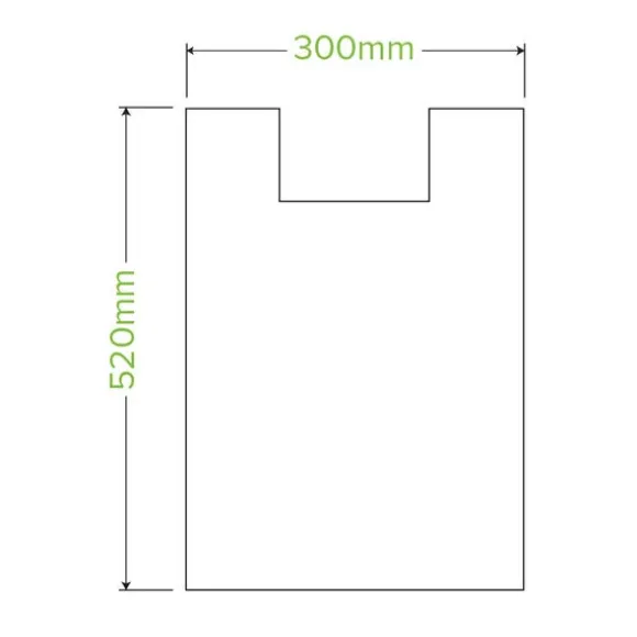 20L Bioplastic Bags With Handle