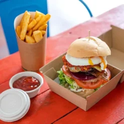 Large Burger BioBoard Box