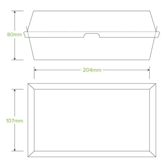 Large Snack BioBoard Box