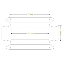 Long BioBoard Sushi Tray