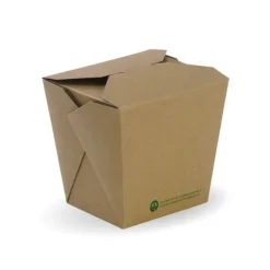 780ml / 26oz BioBoard Noodle Box