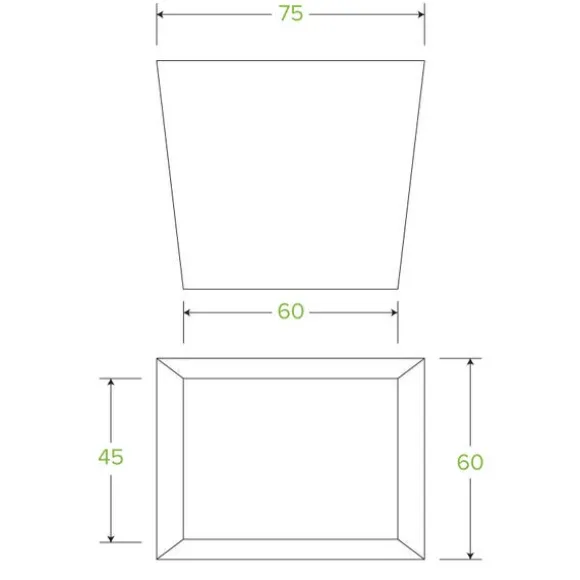 240ml / 8oz BioBoard Noodle Box
