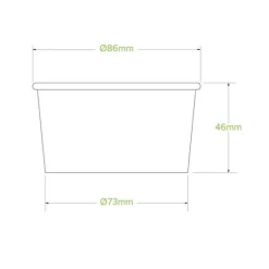 150ml / 5oz Ice Cream BioCup