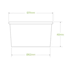 90ml / 3oz Ice Cream BioCup