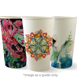 510ml / 16oz (90mm) Art Series Single Wall BioCup