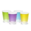 390ml / 12oz (90mm) Coloured Cold Paper BioCup