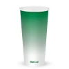 650ml / 22oz (90mm) Green Cold Paper BioCup