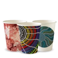 280ml / 8oz (80mm) Indigenous Art Series Single Wall BioCup
