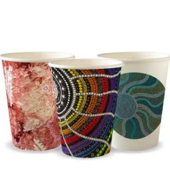 390ml / 12oz (90mm) Indigenous Art Series Single Wall BioCup
