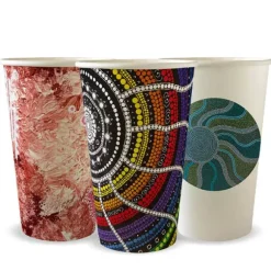 510ml / 16oz (90mm) Indigenous Art Series Single Wall BioCup